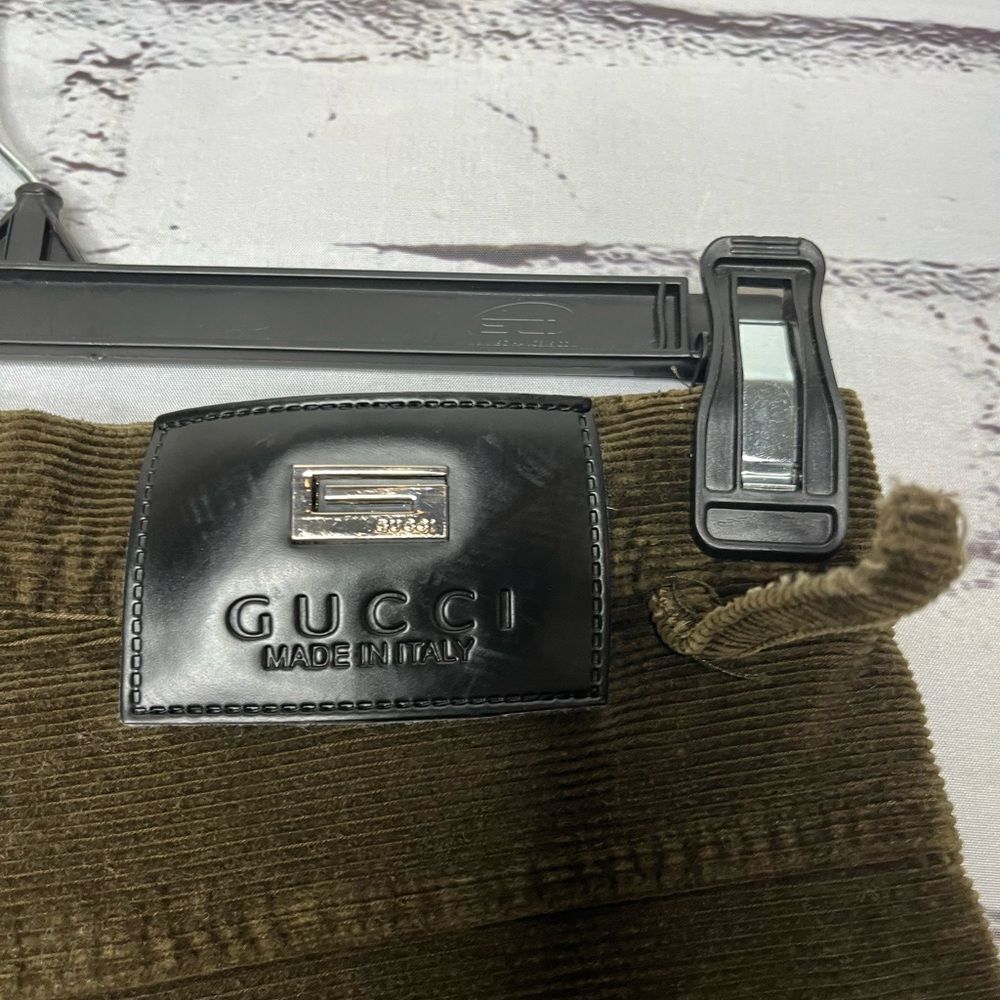 Gucci Olive Straight Leg Pants - Picture 8 of 16